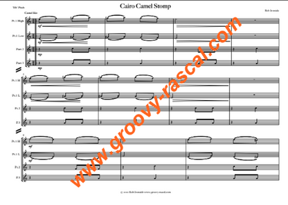 Ironside, Rob Groovy Kick-Starts ENSEMBLE Teacher Pack ‘Cairo Camel Stomp’- Digital Download