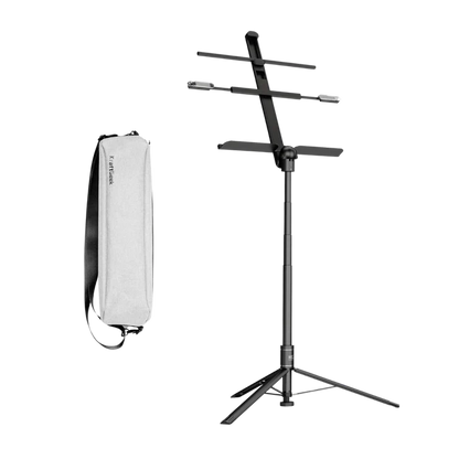 Music Stand - KraftGeek Solo Gig Bravo Music Stand with Bag,