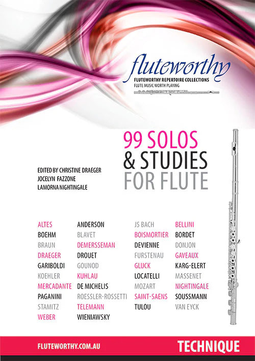 Fluteworthy - 99 Solos and Studies for Flute - Digital Edition