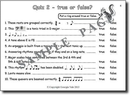 Music Theory for CELLO Bk 6 – DOWNLOAD