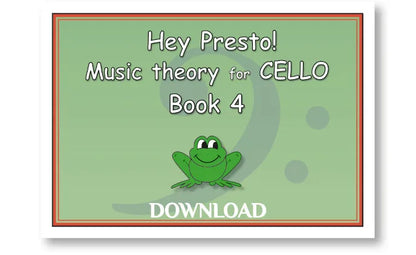 Music Theory for CELLO Bk 4 – DOWNLOAD