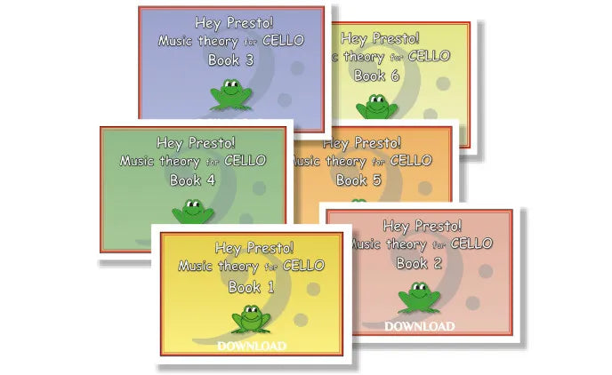 Music Theory for CELLO – DOWNLOAD BUNDLE OFFER!