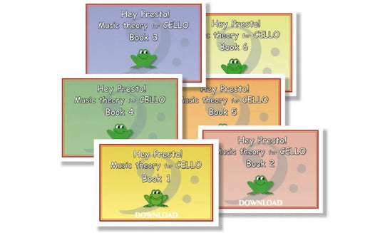 Music Theory for CELLO – DOWNLOAD BUNDLE OFFER!