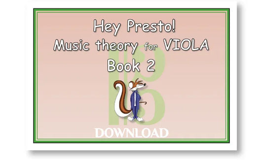Music Theory for VIOLA Bk 2 – DOWNLOAD