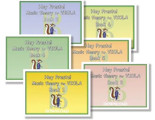 Music Theory for VIOLA – DOWNLOAD BUNDLE OFFER!