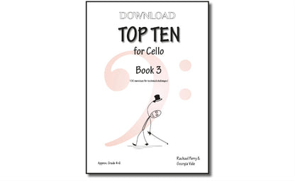 Top Ten for CELLO, Book 3 DOWNLOAD