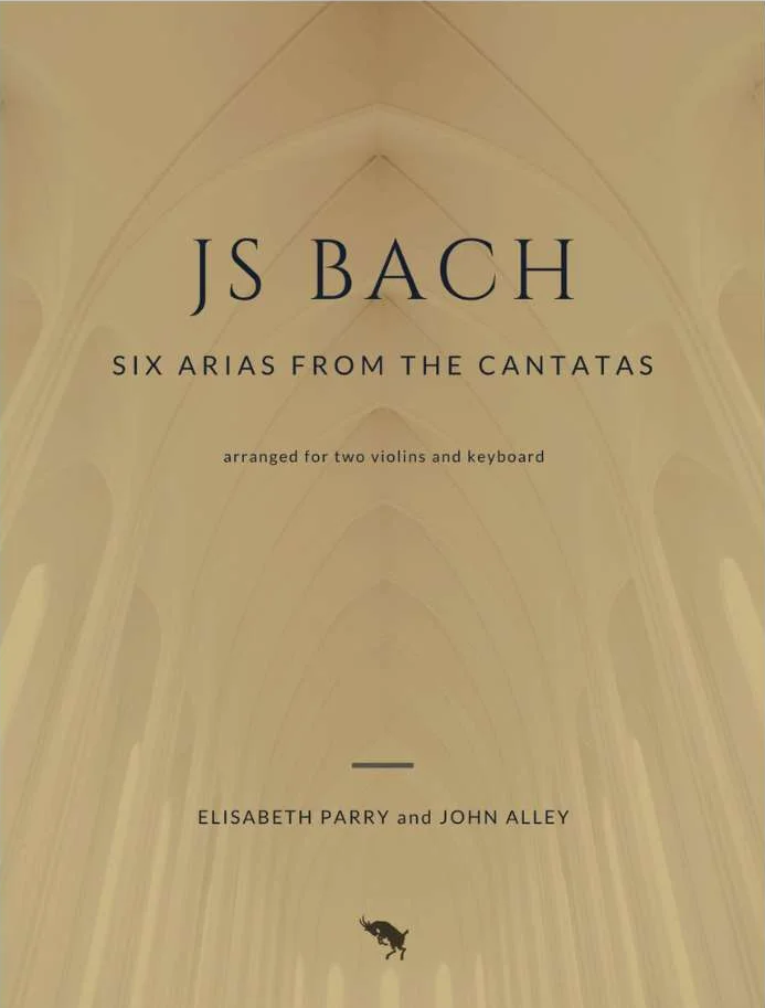 Six Arias from the Cantatas for two violins and piano - Digital Downloads