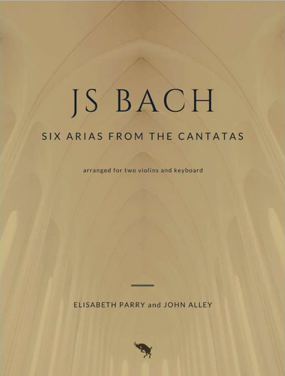 Six Arias from the Cantatas for two violins and piano - Digital Downloads