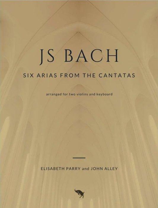 Six Arias from the Cantatas for two violins and piano - Digital Downloads