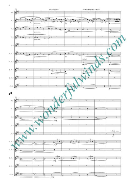 Wagner/R/Orris - Siegfried Idyll for Flute Orchestra   Digital Download