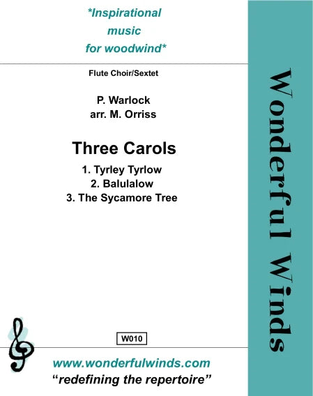Warlock, P.- Three Carols for sextet or choir - Digital Download