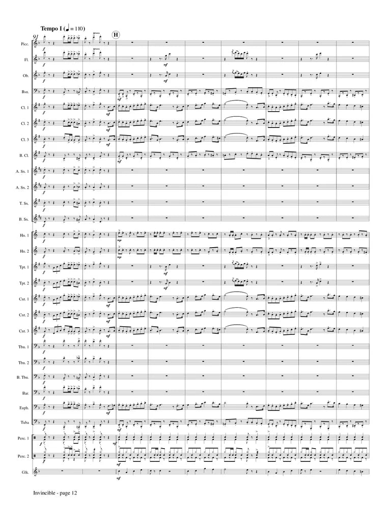 Magalif - Invincible (Concert Band)