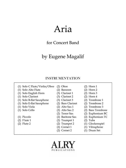 Magalif - Aria (Concert Band