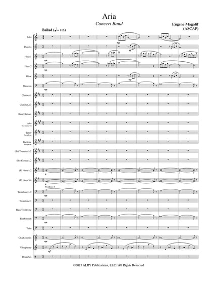Magalif - Aria (Concert Band