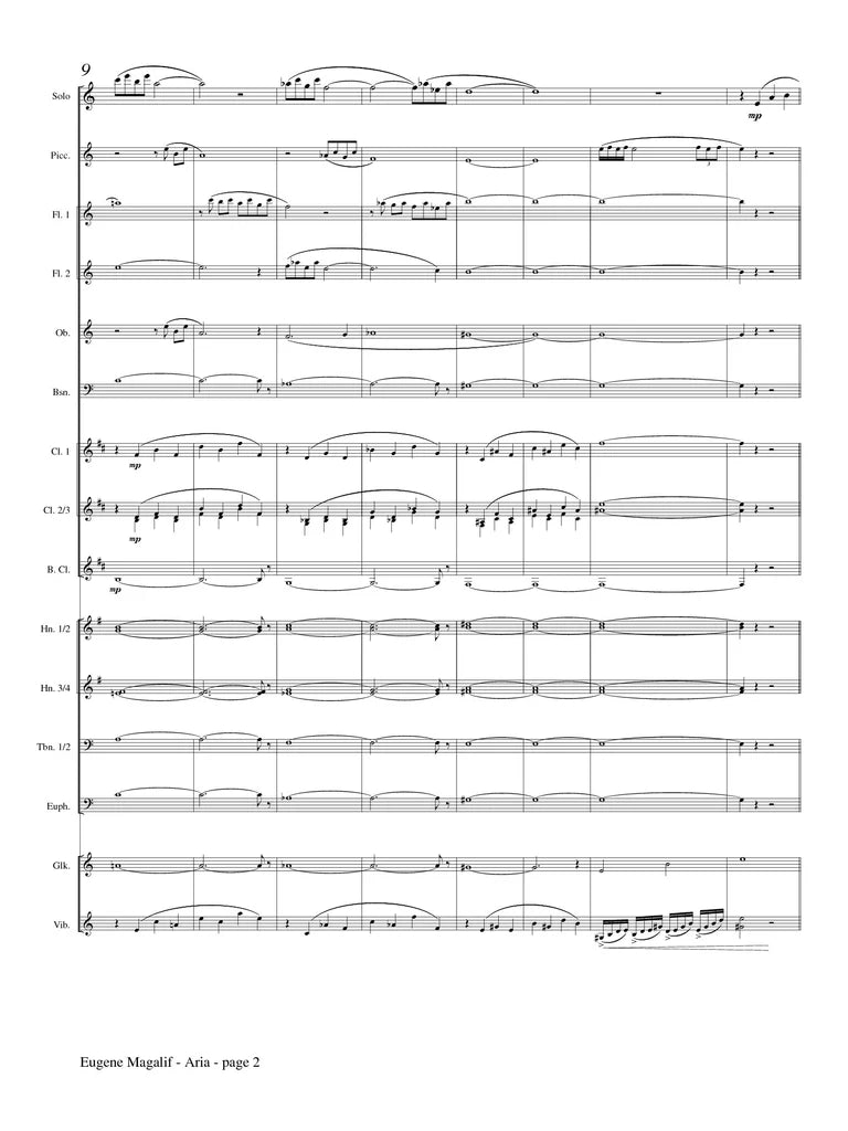 Magalif - Aria (Concert Band