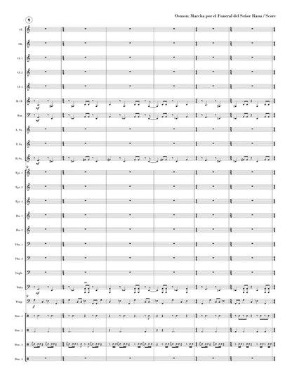 Osmon - Marcha por el Funeral del Señor Rana (Concert Band)