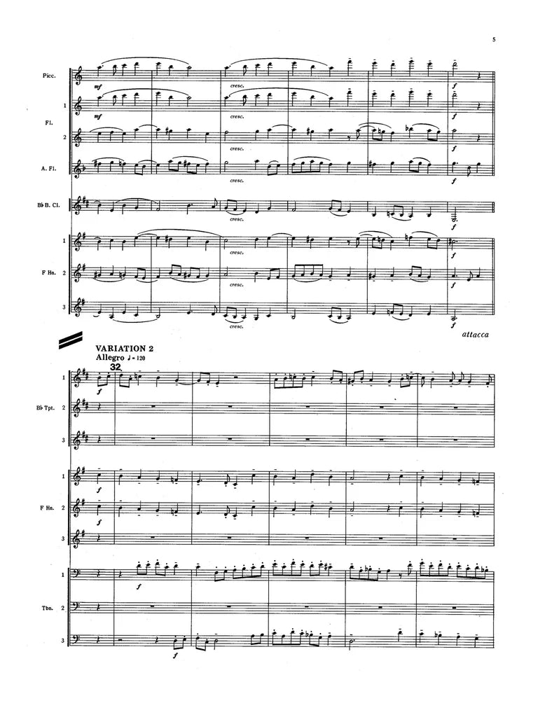 Sweelinck (arr. Ricker) - Variations on "Mein Junges Leben Hat Ein End
