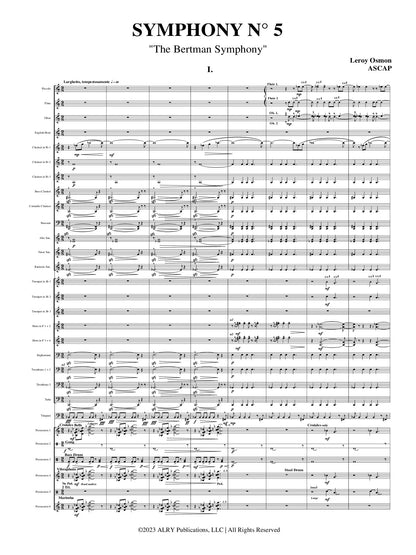 Osmon - Symphony No. 5 for Symphonic Band