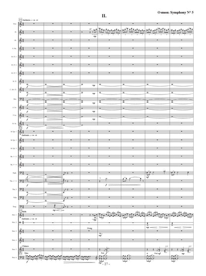 Osmon - Symphony No. 5 for Symphonic Band