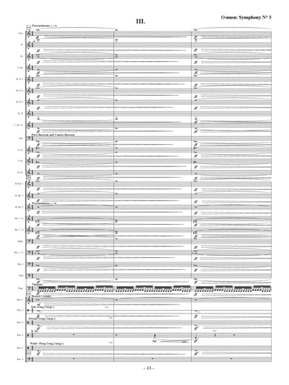 Osmon - Symphony No. 5 for Symphonic Band