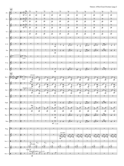 Osmon - A West Coast Overture (Symphonic Band)