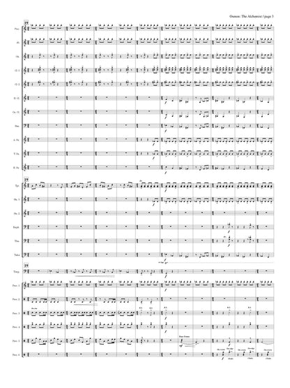 Osmon - The Alchemist (The Legend of Zarina) for Concert Band