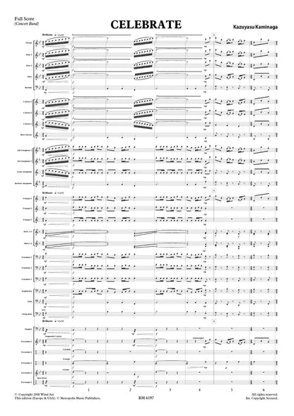 Kaminaga - Celebrate for Wind Band