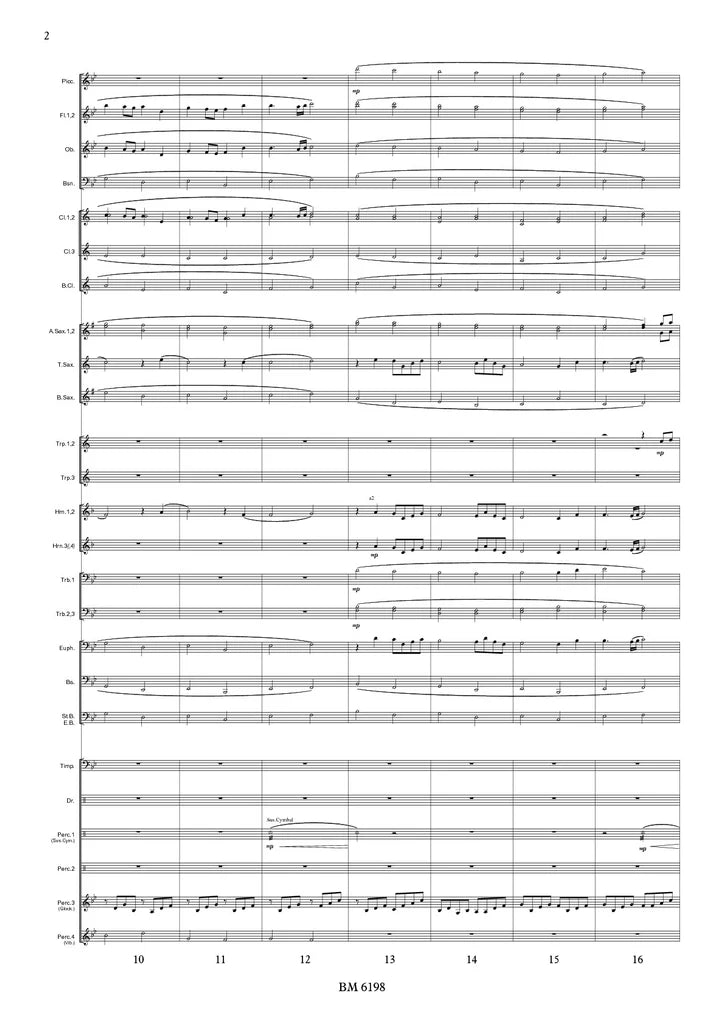 Pachelbel - Canon Brass Rock for Wind Band (arr. Guoma)