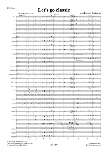 Kuriyama - Let's Go Classic for Wind Band