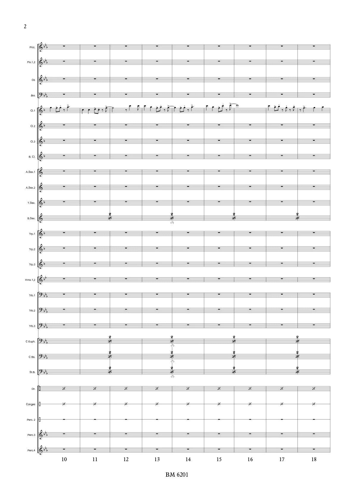 Fukuda - Comin' Thro' the Rye for Wind Band