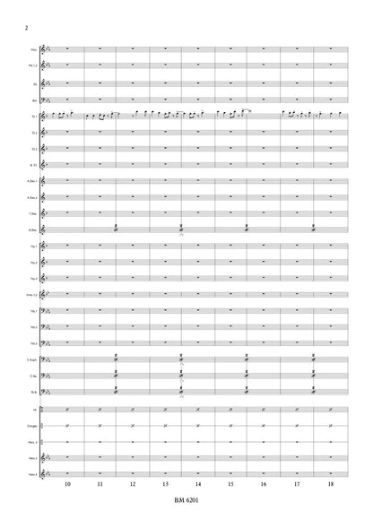 Fukuda - Comin' Thro' the Rye for Wind Band