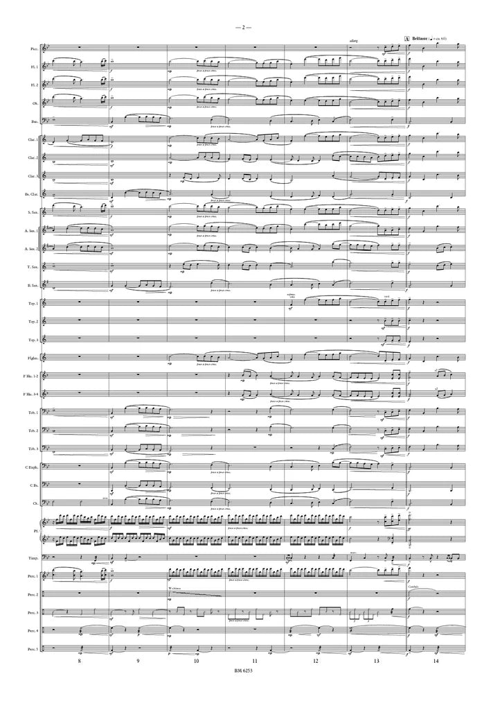 Yagisawa - The Bells of Sagrada Familia for Wind Band