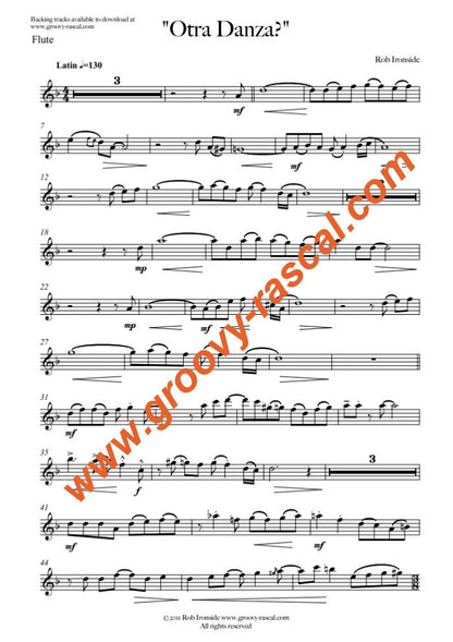 Ironside, Rob "Otra Danza?" for flute and piano - Digital Download