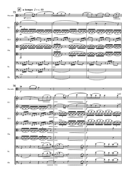 Max Bruch arr. Luukas Hiltunen - Romanze in F major, Op. 85 for Viola and string orchestra - Digital Download