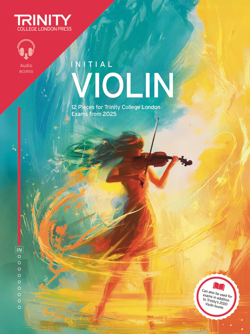 Trinity Violin from 2025 Initial Book with Online Audio