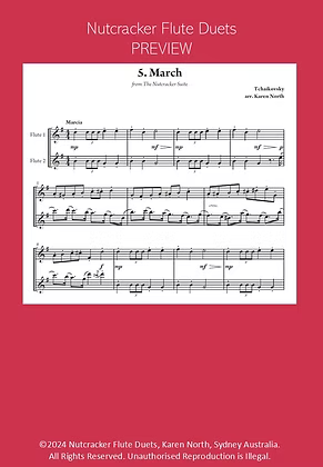 North - Nutcracker flute duet