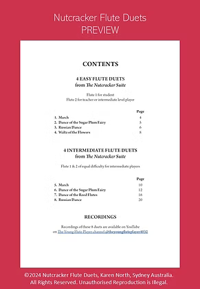 North - Nutcracker flute duet