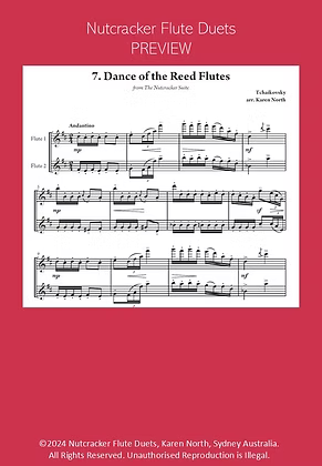 North - Nutcracker flute duet