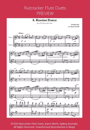 North - Nutcracker flute duet