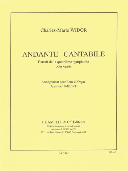 Widor - Andante Cantabile from Symphony No.4, Op.13 (flute & Organ)