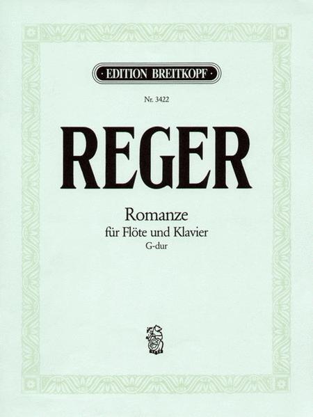 Reger , Max -Romance in G major Original and Arrangements