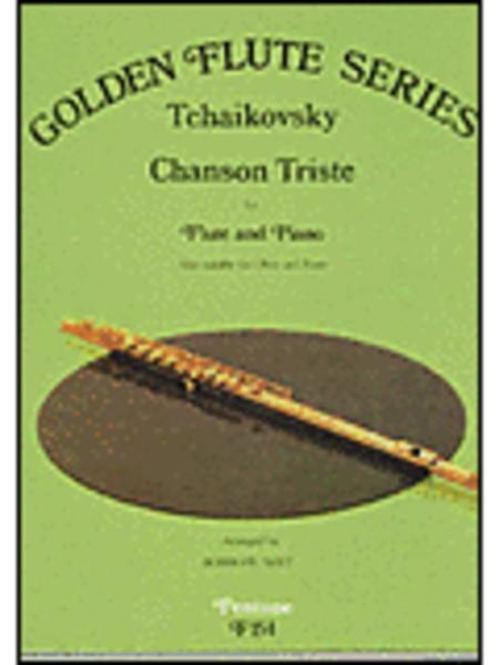 Tchaikovsky - Chanson Triste Op. 40, No. 2 Flute and Piano