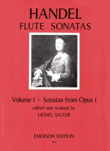 Handel FLUTE SONATAS Volume 1 (Op.1) Urtext