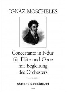 Moscheles, Ignaz: Concertante for flute and oboe in F major
