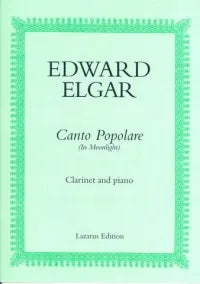 Elgar, E - Canto Popolare (In the Moonlight) for clarinet and piano