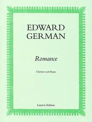 German, E - Romance for clarinet and piano