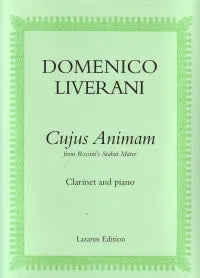 Liverani, D - Cujus Animan (from Rossin's Stabat Mater) for clarinet and piano