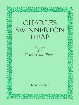 Heap , Charles,W - Sonata for clarinet and piano
