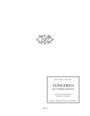 Haydn Michael: Concerto for flute and piano