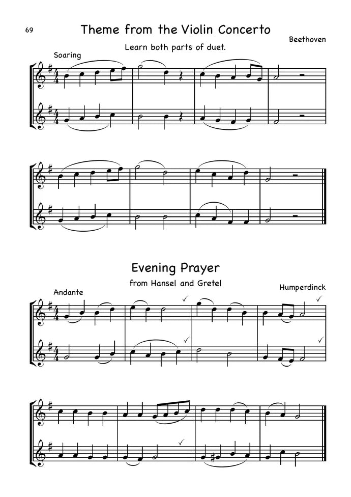 Lamorna’s Beginner Flute Book